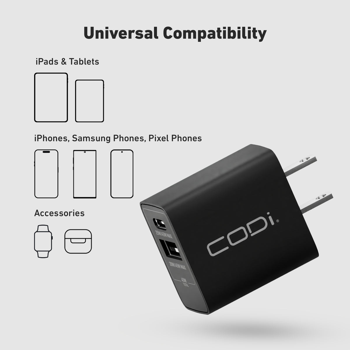 20W Wall Charger by CODi