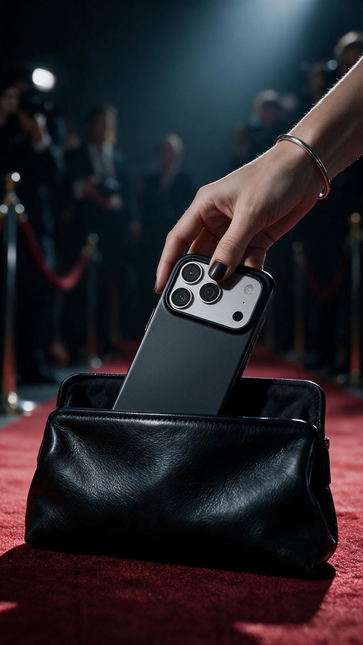 Peel in the Press on the red carpet
